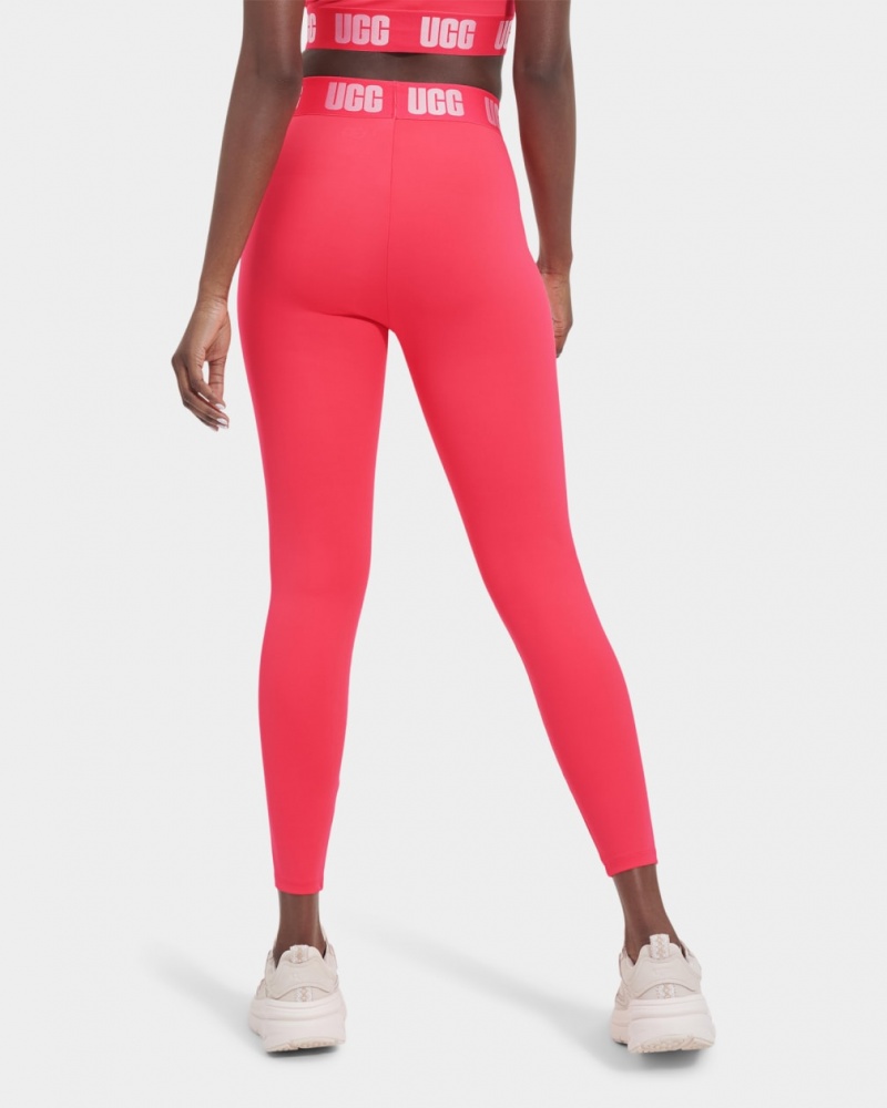 Ugg Mckena Logo Leggings Dam Rosa | FO2690831