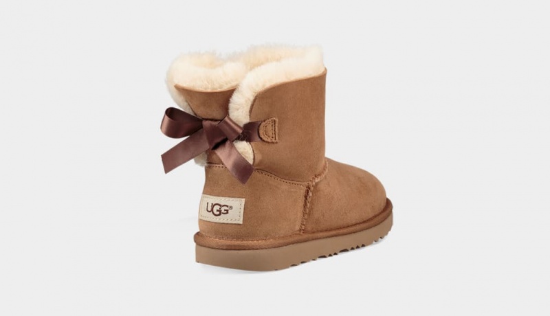 Ugg Mini Bailey Bow II Stövlar Barn Bruna | FN6351047