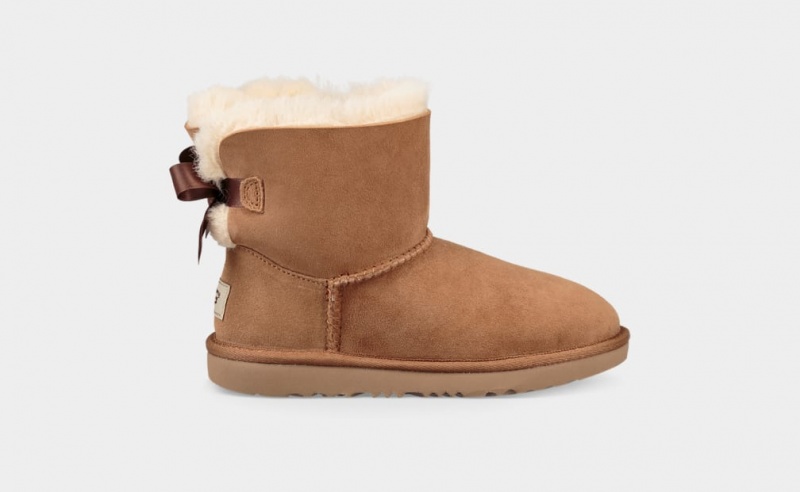 Ugg Mini Bailey Bow II Stövlar Barn Bruna | FN6351047