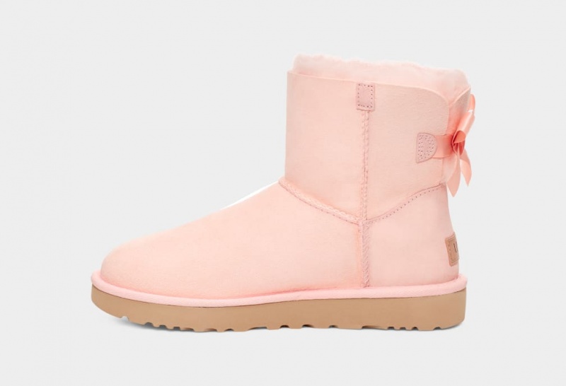 Ugg Mini Bailey Bow II Stövlar Dam Rosa | XT4571639