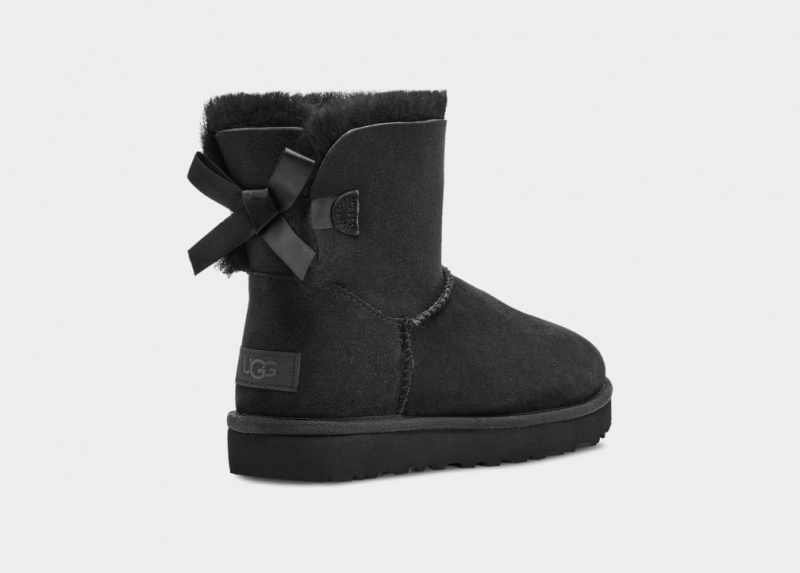 Ugg Mini Bailey Bow II Stövlar Dam Svarta | GU0834195