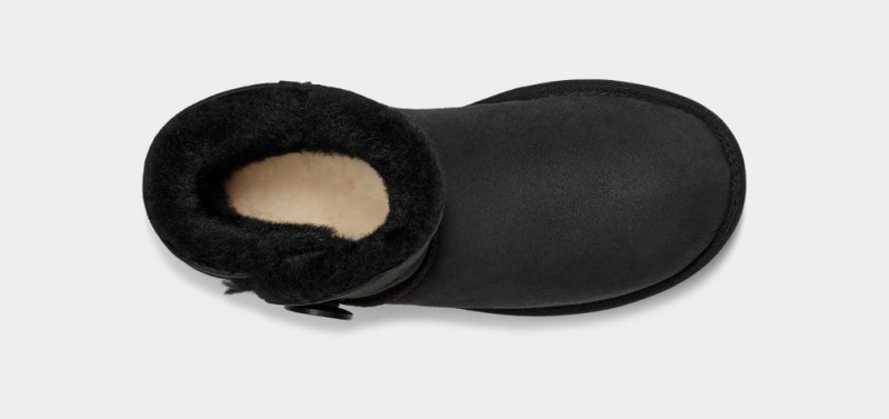 Ugg Mini Bailey Button II Stövlar Dam Svarta | PX5390782