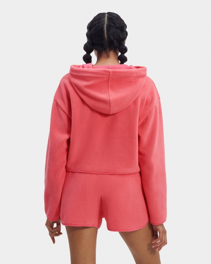 Ugg Myley Sherpa Hoodie Dam Rosa | TX8743120