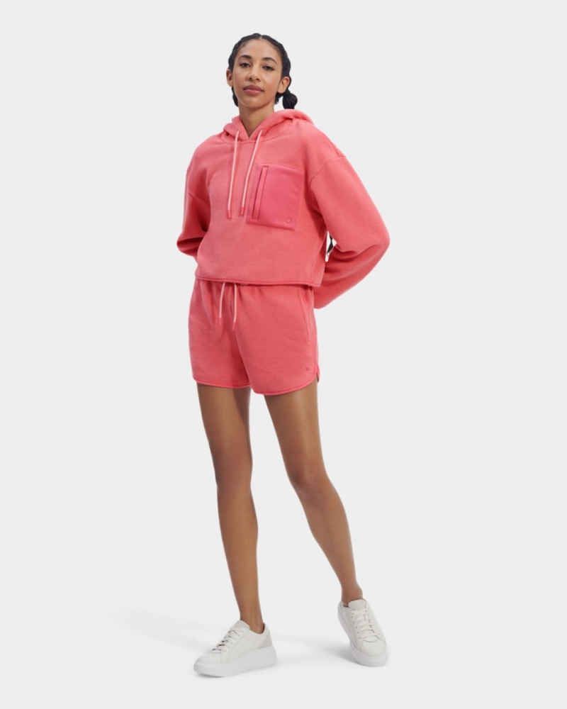 Ugg Myley Sherpa Hoodie Dam Rosa | TX8743120