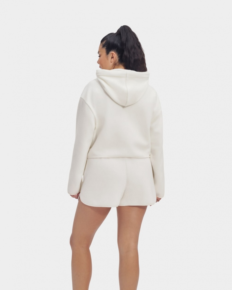 Ugg Myley Sherpa Hoodie Dam Vita | GP5964071