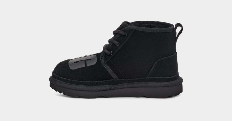 Ugg Neumel II Scatter Tryck Stövlar Barn Svarta | MJ2754903