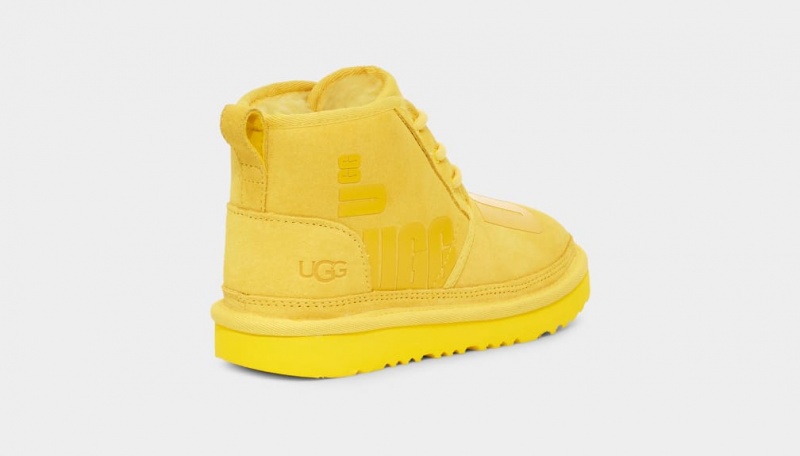 Ugg Neumel II Scatter Tryck Stövlar Barn Gula | FG9072183