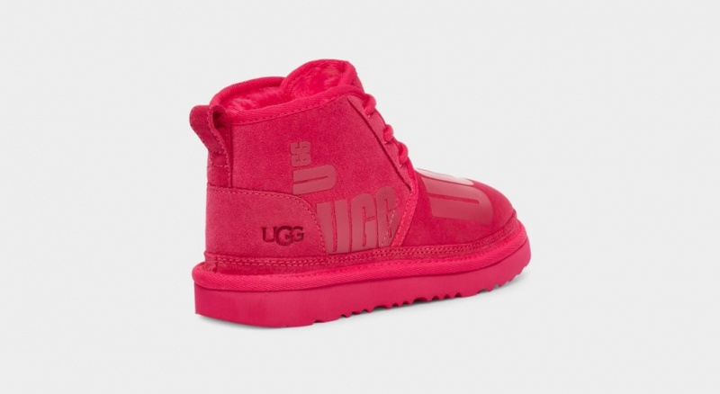 Ugg Neumel II Scatter Tryck Stövlar Barn Röda | UM8706245