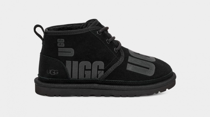 Ugg Neumel Scatter Tryck Stövlar Dam Svarta | RM1982367