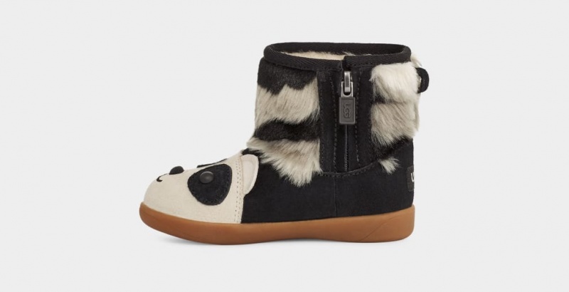 Ugg Panda Stuffie Stövlar Barn Svarta | MJ6915327