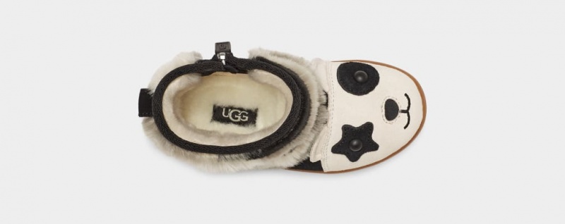 Ugg Panda Stuffie Stövlar Barn Svarta | MJ6915327