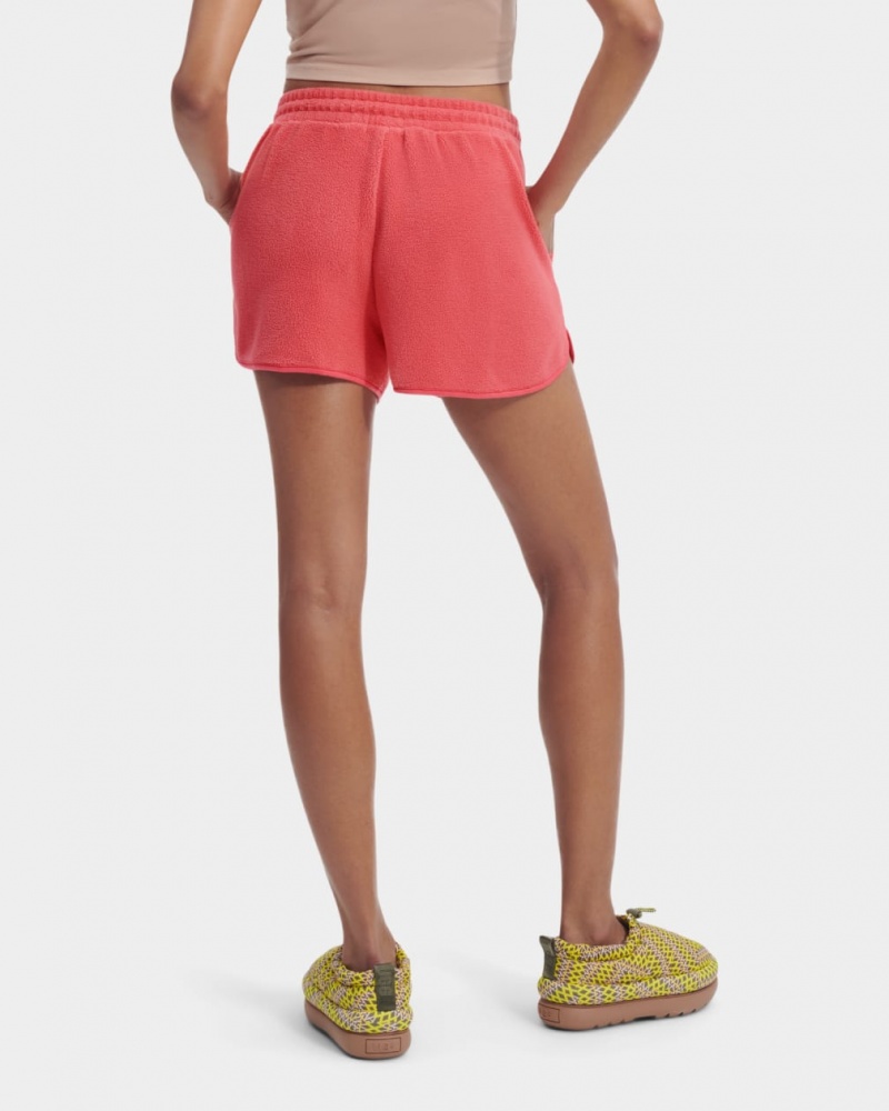 Ugg Petria Sherpa Shorts Dam Rosa | UP7563081