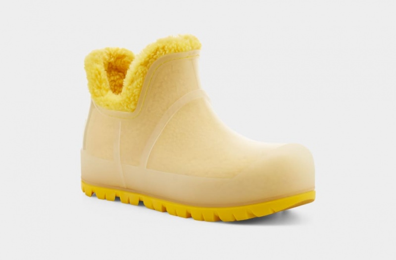 Ugg Raincloud Clear Stövlar Dam Gula | DX6581203