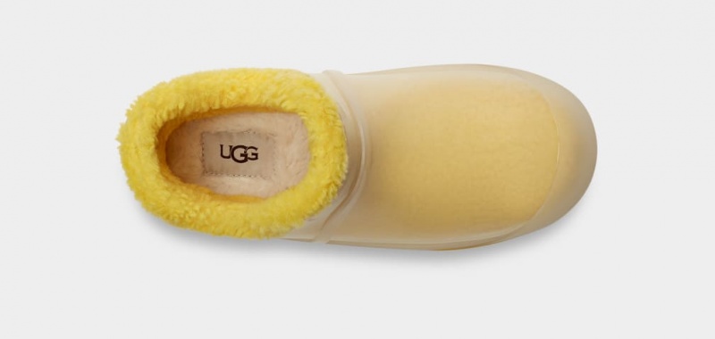 Ugg Raincloud Clear Stövlar Dam Gula | DX6581203