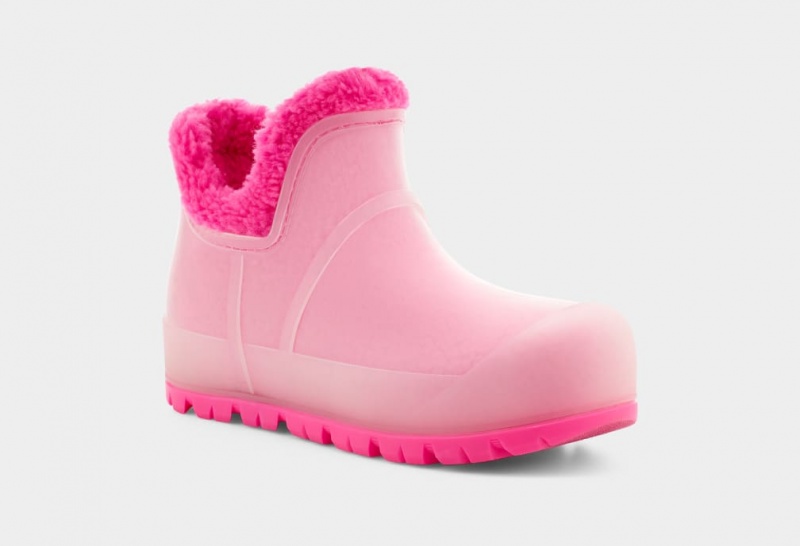 Ugg Raincloud Clear Stövlar Dam Rosa | UQ7506319