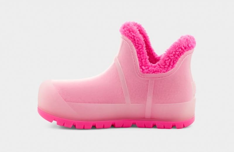 Ugg Raincloud Clear Stövlar Dam Rosa | UQ7506319