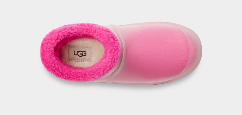 Ugg Raincloud Clear Stövlar Dam Rosa | UQ7506319