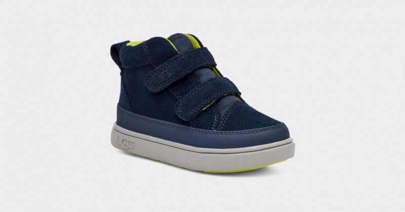 Ugg Rennon II Weather Sneakers Barn Blå | KY4681937