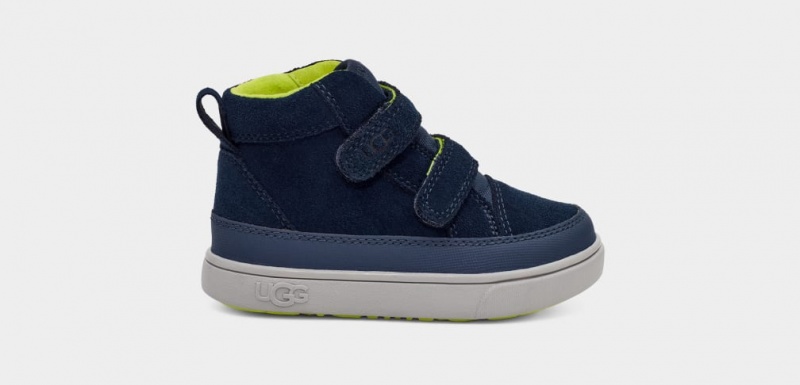 Ugg Rennon II Weather Sneakers Barn Blå | KY4681937