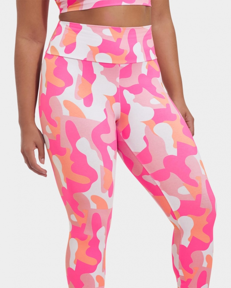 Ugg Saylor Camo Print Leggings Dam Rosa | JD8659243