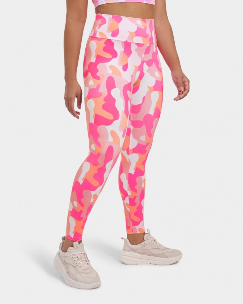 Ugg Saylor Camo Print Leggings Dam Rosa | JD8659243