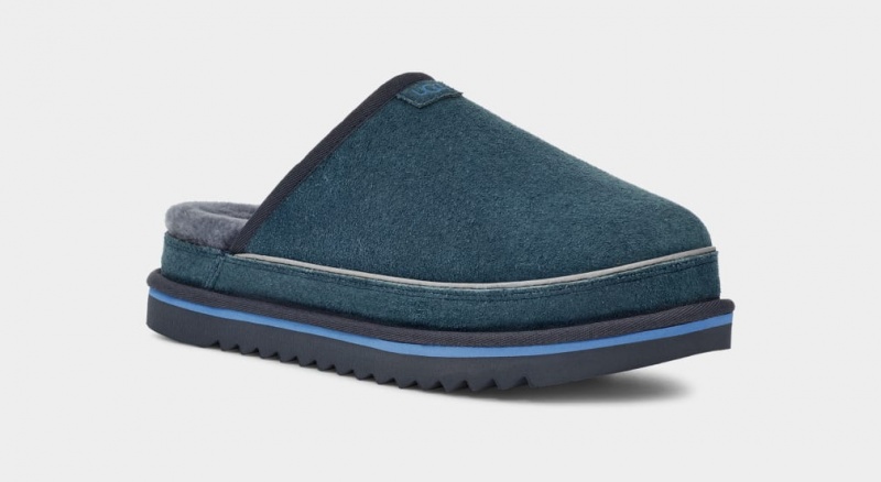 Ugg Scuff Cali Wave Mockasiner Herr Blå | ZW3921568