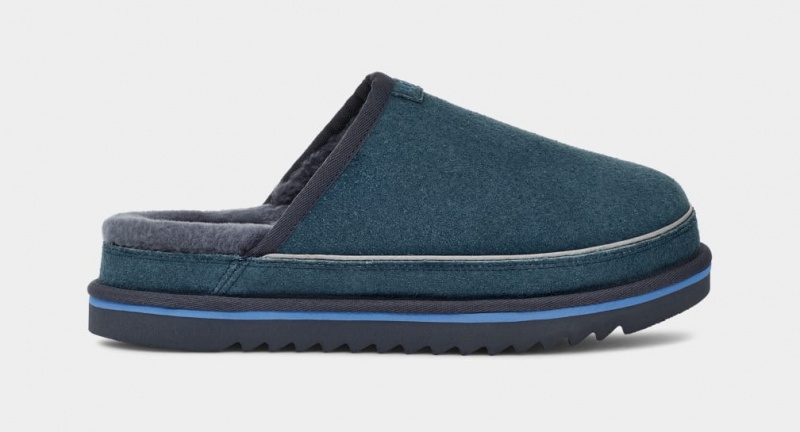 Ugg Scuff Cali Wave Mockasiner Herr Blå | ZW3921568