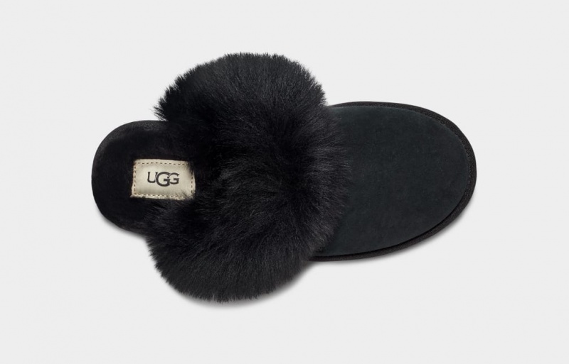 Ugg Scuff Sis Tofflor Dam Svarta | WA2410765