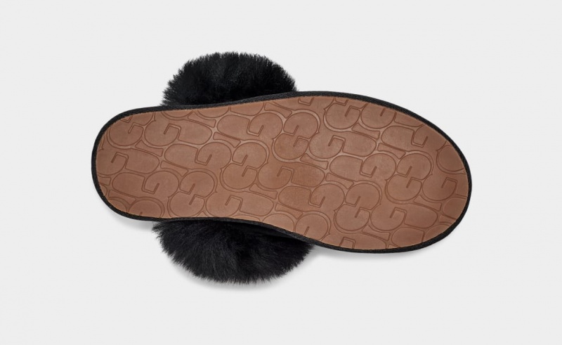 Ugg Scuff Sis Tofflor Dam Svarta | WA2410765