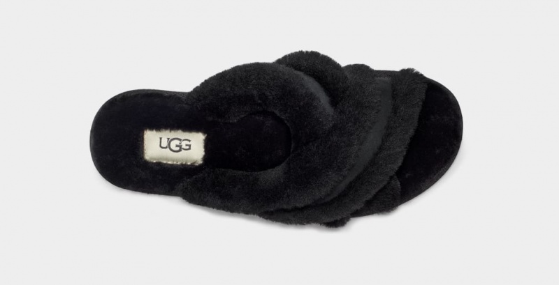 Ugg Scuffita Tofflor Dam Svarta | DP5901437