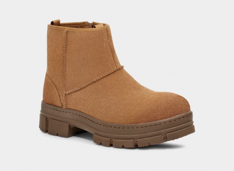 Ugg Skyview Klassiska Pull-On Mocka Stövlar Herr Bruna | VZ2730841