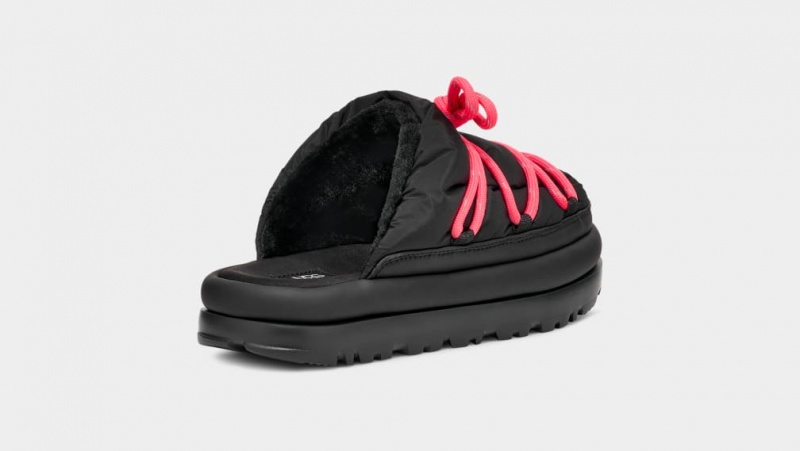 Ugg Spaceslider Tech Mockasiner Dam Svarta | TN0987345