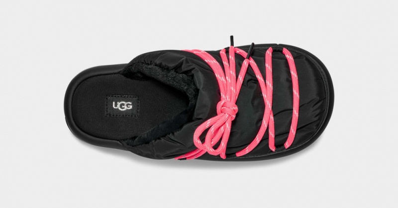 Ugg Spaceslider Tech Mockasiner Dam Svarta | TN0987345