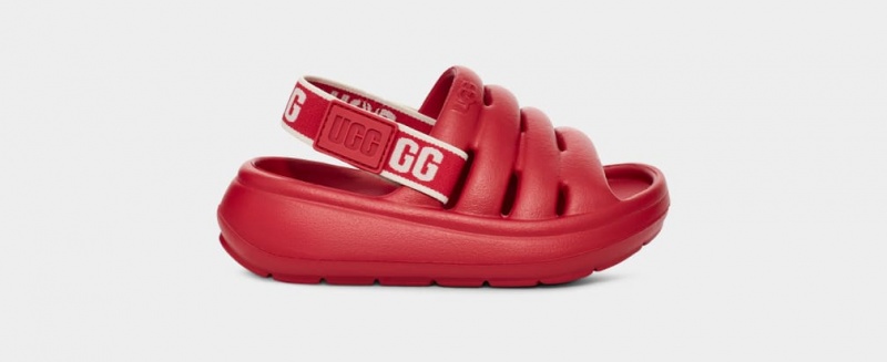 Ugg Sport Yeah Sandaler Barn Röda | GE2104358