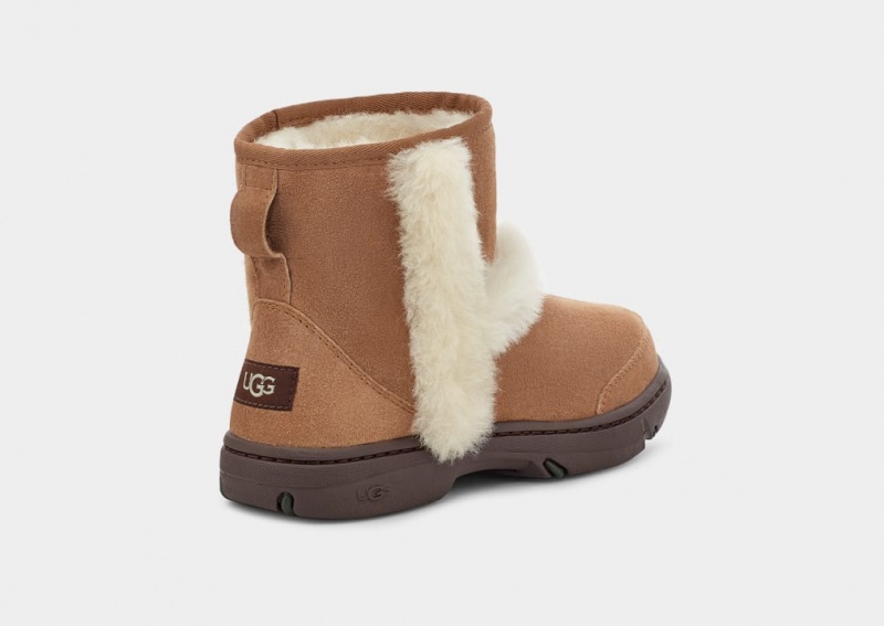 Ugg Sunburst Mini Stövlar Dam Bruna | FO1750328