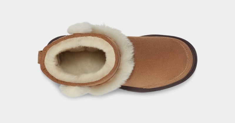 Ugg Sunburst Mini Stövlar Dam Bruna | FO1750328