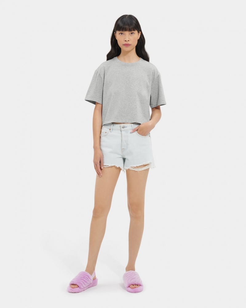 Ugg Tana Cropped Blast Dam Grå | IT4327185