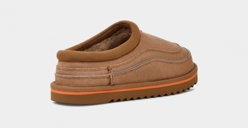 Ugg Tasman Cali Wave Mockasiner Herr Bruna Orange | QN1395068