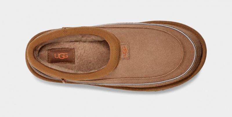 Ugg Tasman Cali Wave Mockasiner Herr Bruna Orange | QN1395068