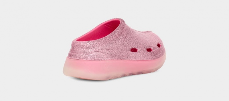 Ugg Tasman Sport Glitter Sandaler Barn Rosa | FE2541893