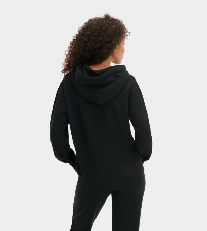 Ugg Tatiana Hoodie Dam Svarta | GD7520368