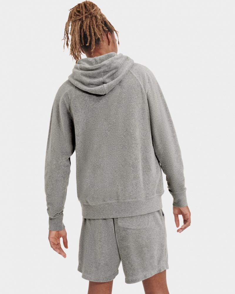 Ugg Terrance Hoodie Herr Grå | YP7645230