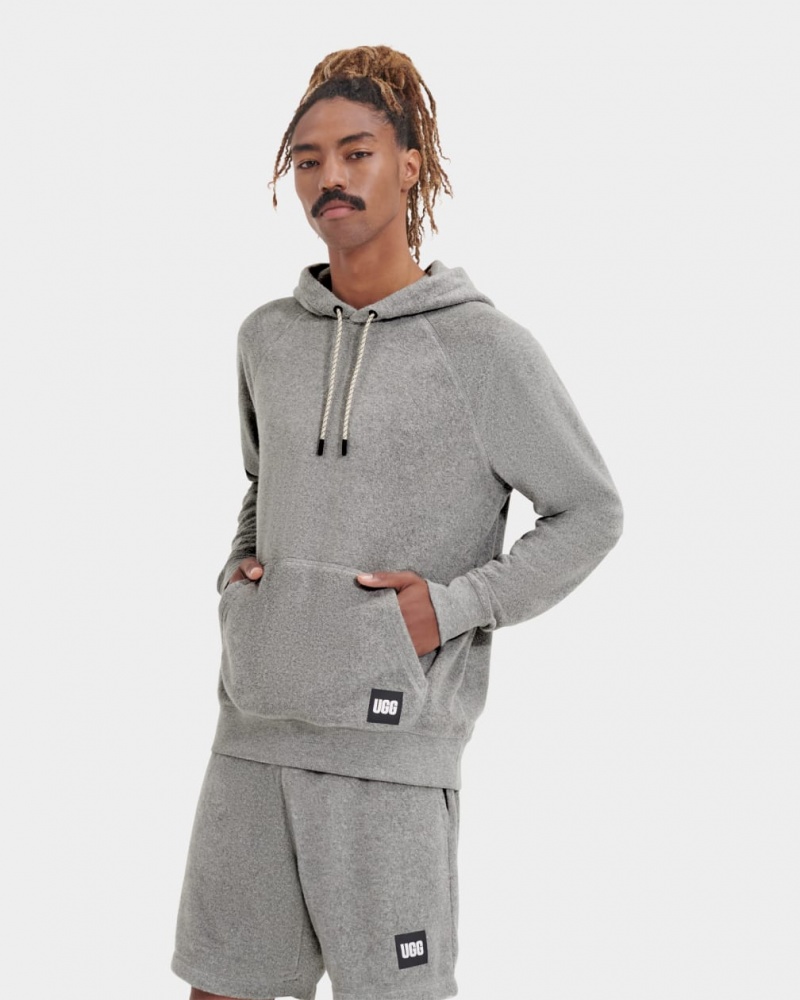 Ugg Terrance Hoodie Herr Grå | YP7645230