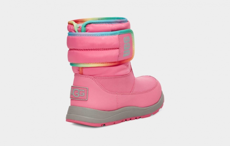 Ugg Toty Weather Rainbow Stövlar Barn Rosa Rosa Olika Färger | CB3864107