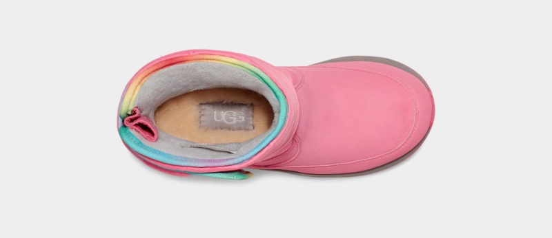 Ugg Toty Weather Rainbow Stövlar Barn Rosa Rosa Olika Färger | CB3864107