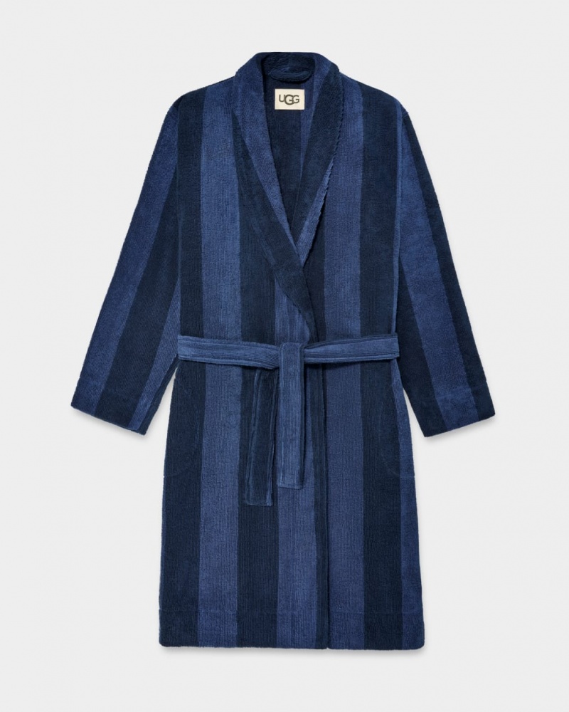 Ugg Turner Terry Robe Sovkläder Herr Mörkblå Marinblå | CK1680453