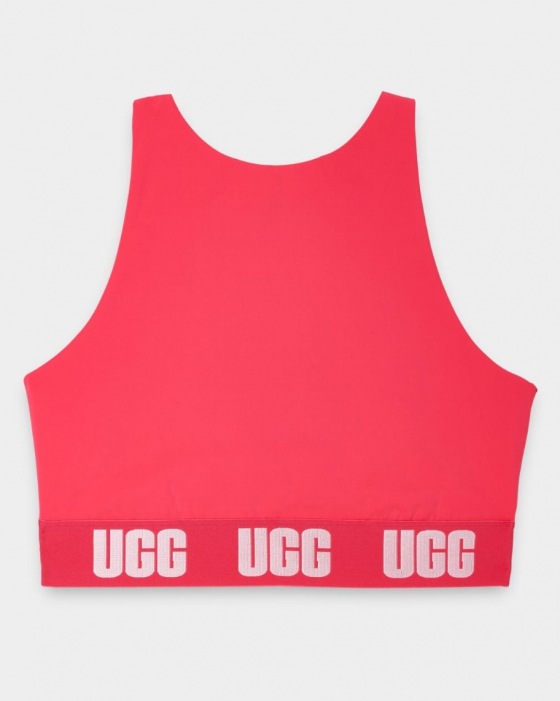 Ugg Wilmina Logo Bralette Blast Dam Rosa | QV8615239