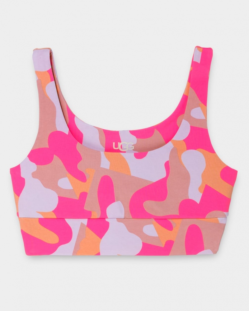 Ugg Zayley Bralette Camo Print Blast Dam Rosa | YN5296381